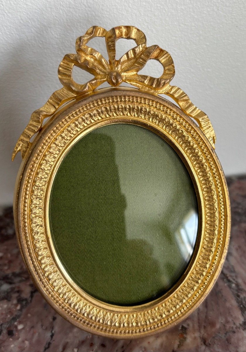 Late 19th Century Bronze Photo Frame -photo-2