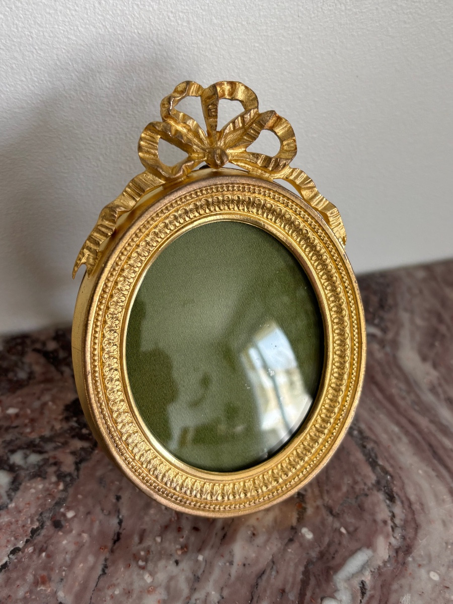 Late 19th Century Bronze Photo Frame 