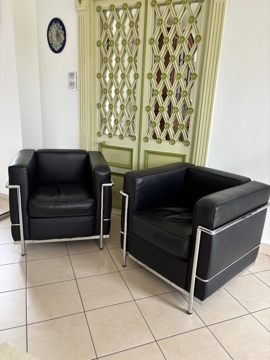 Lc2 Le Corbusier Armchairs Circa 2013