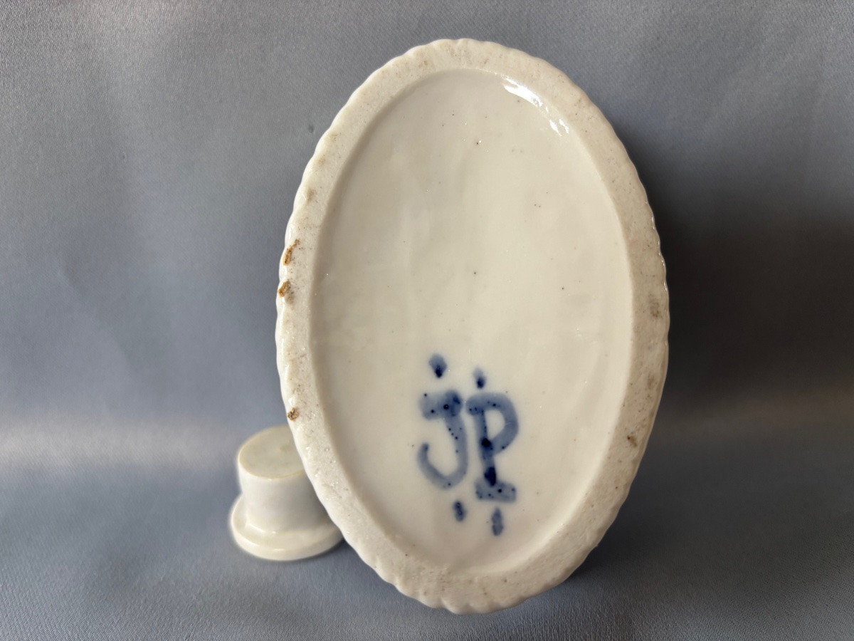 Porcelain Inkwell By Jacob Petit 1796/1868-photo-3
