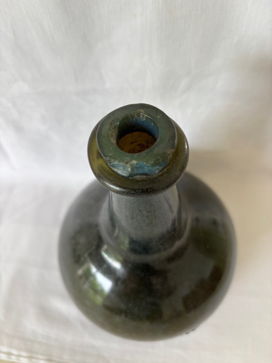 Bouteille oignon fin XVIIe début XVIIIe Siècle -photo-7