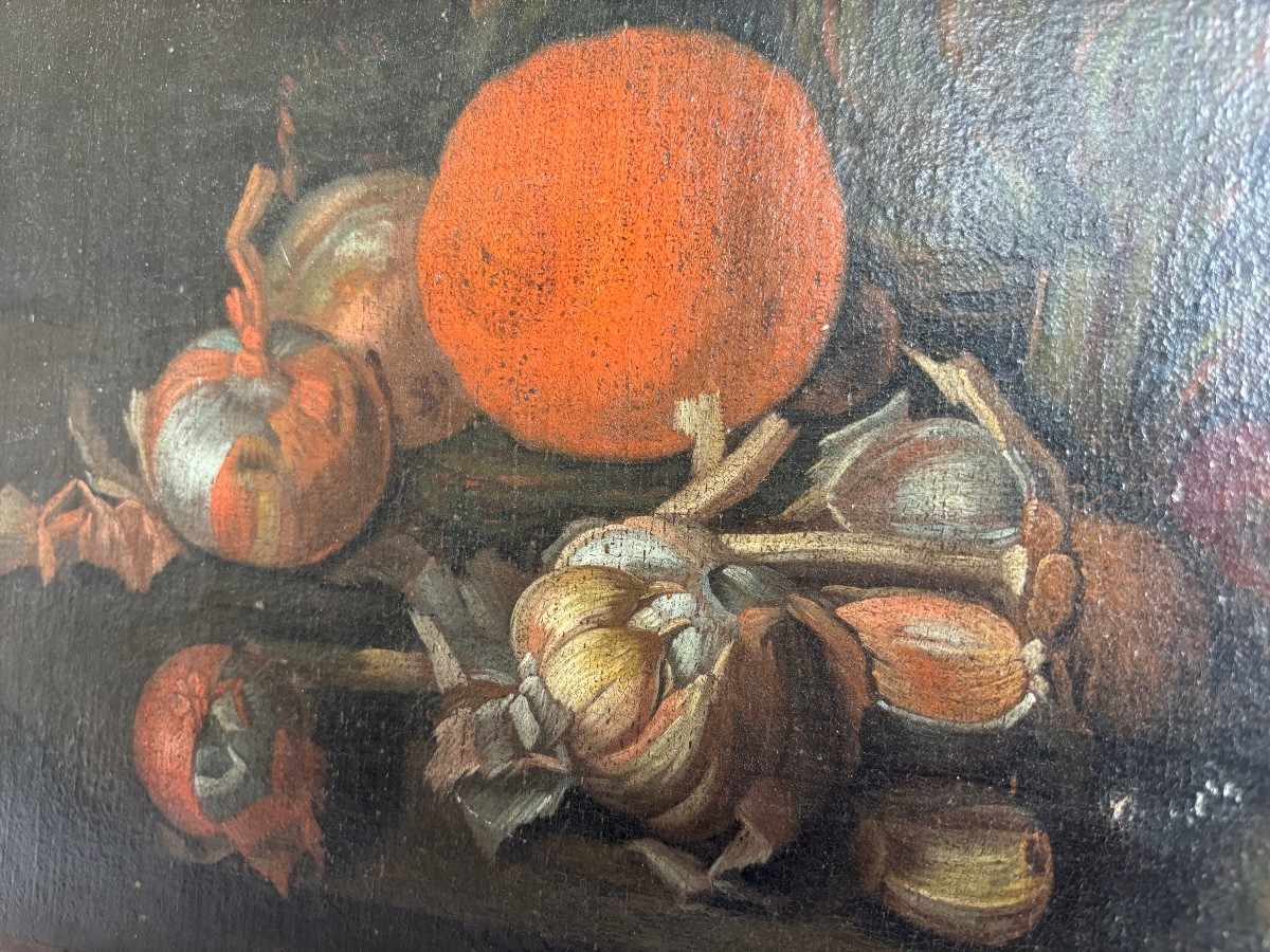 Still Life With Vegetables 18th Century-photo-2