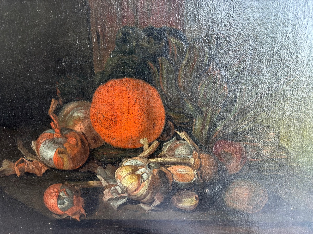Still Life With Vegetables 18th Century-photo-4