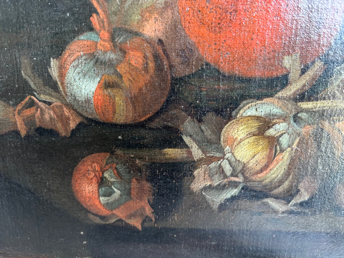 Still Life With Vegetables 18th Century-photo-5