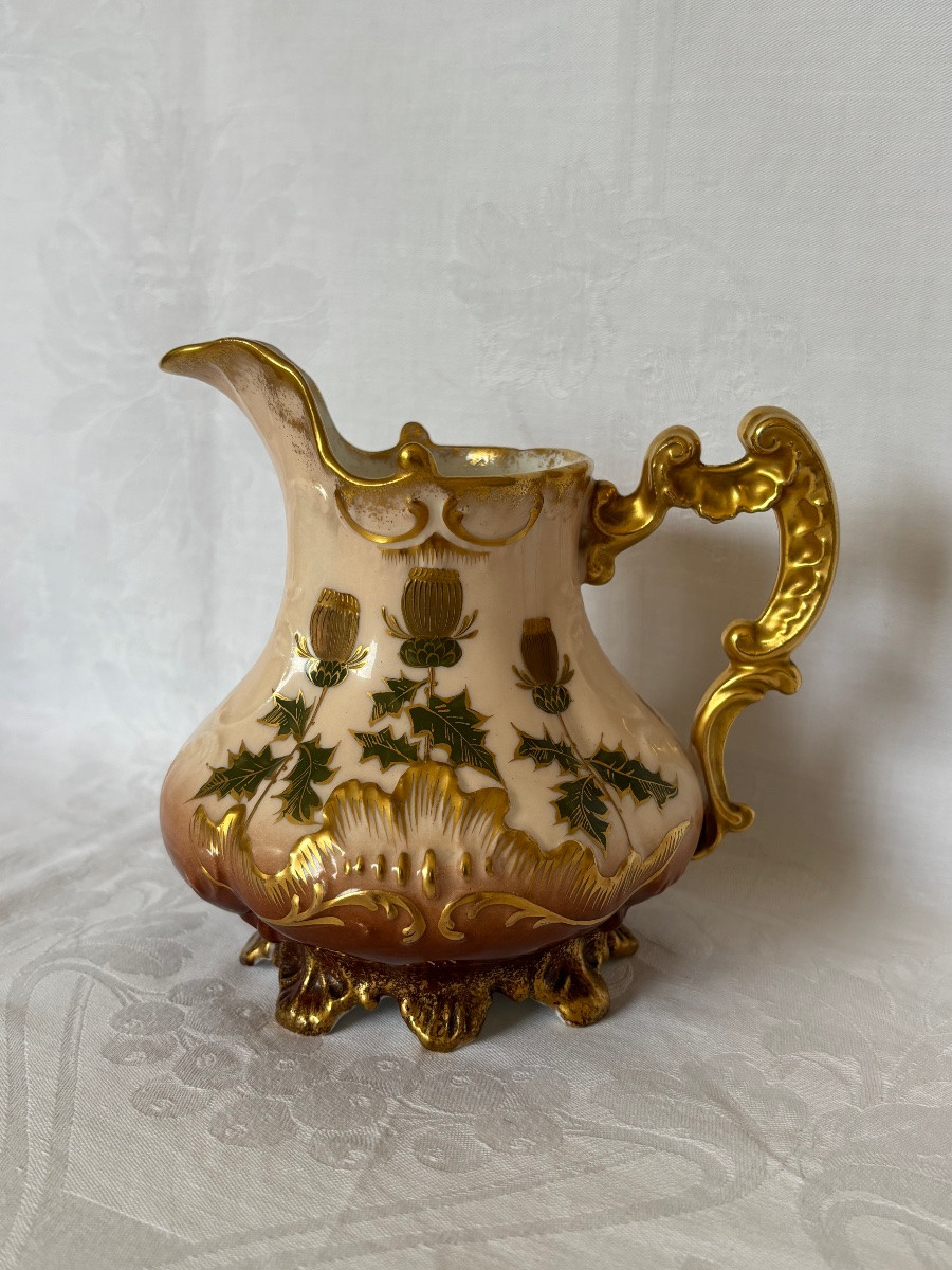 Limoges service à thé Art Nouveau fin 19éme Siècle -photo-4