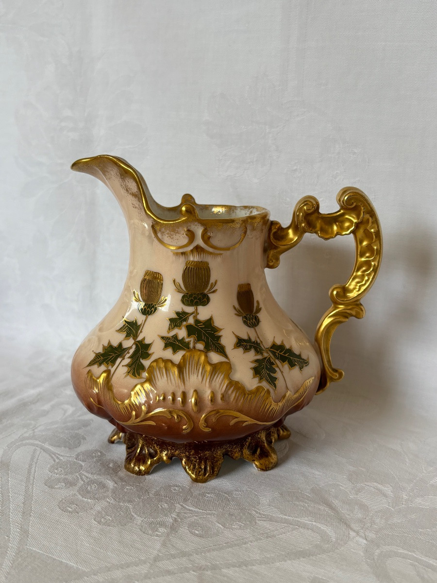 Limoges service à thé Art Nouveau fin 19éme Siècle -photo-3