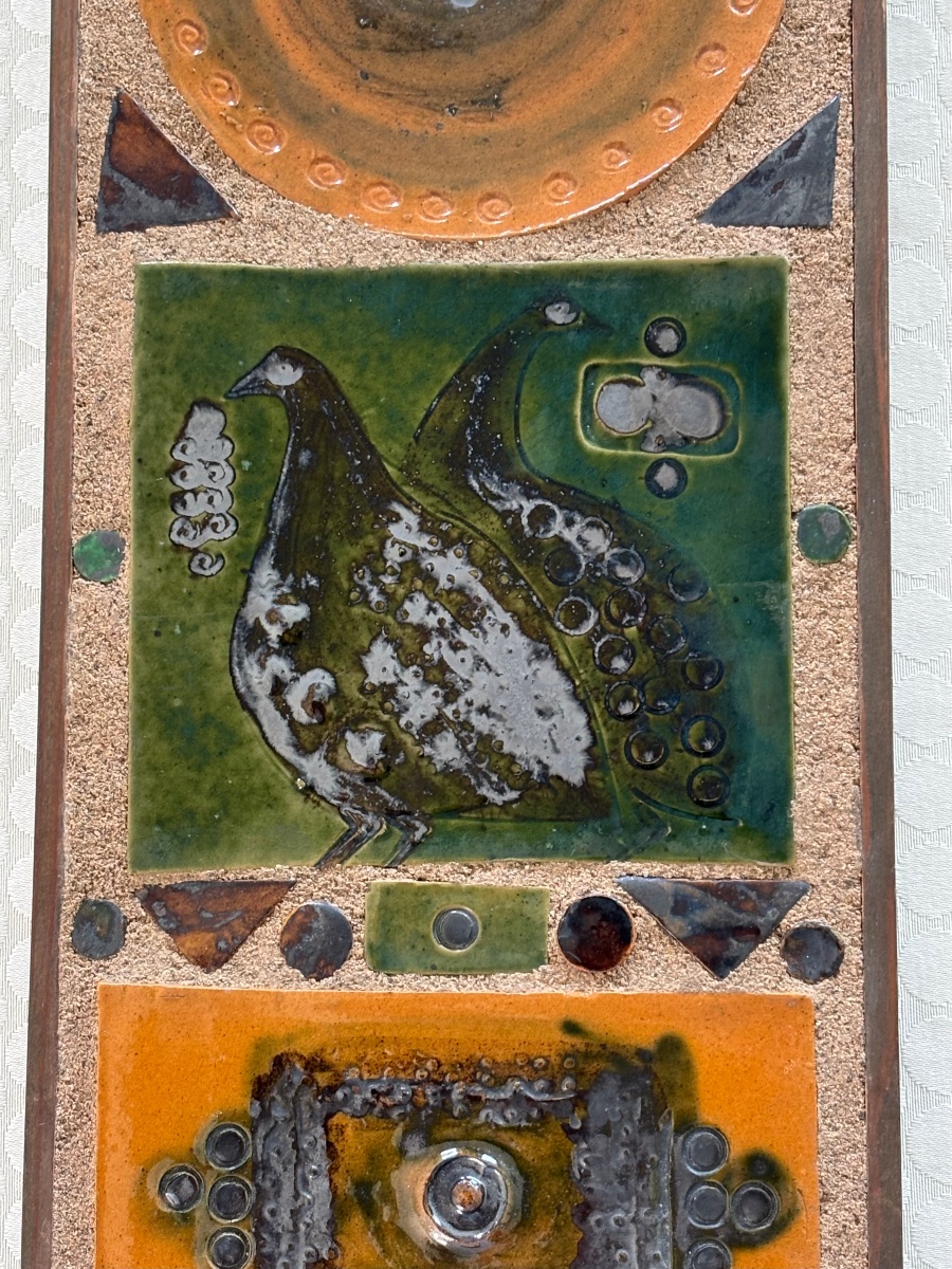 Hanne Denmark Ceramic Plate Circa 1970-photo-3