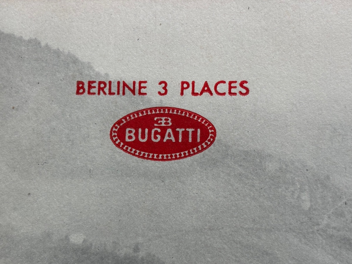 Bugatti Type 44 Catalogue original Circa 1927-photo-1
