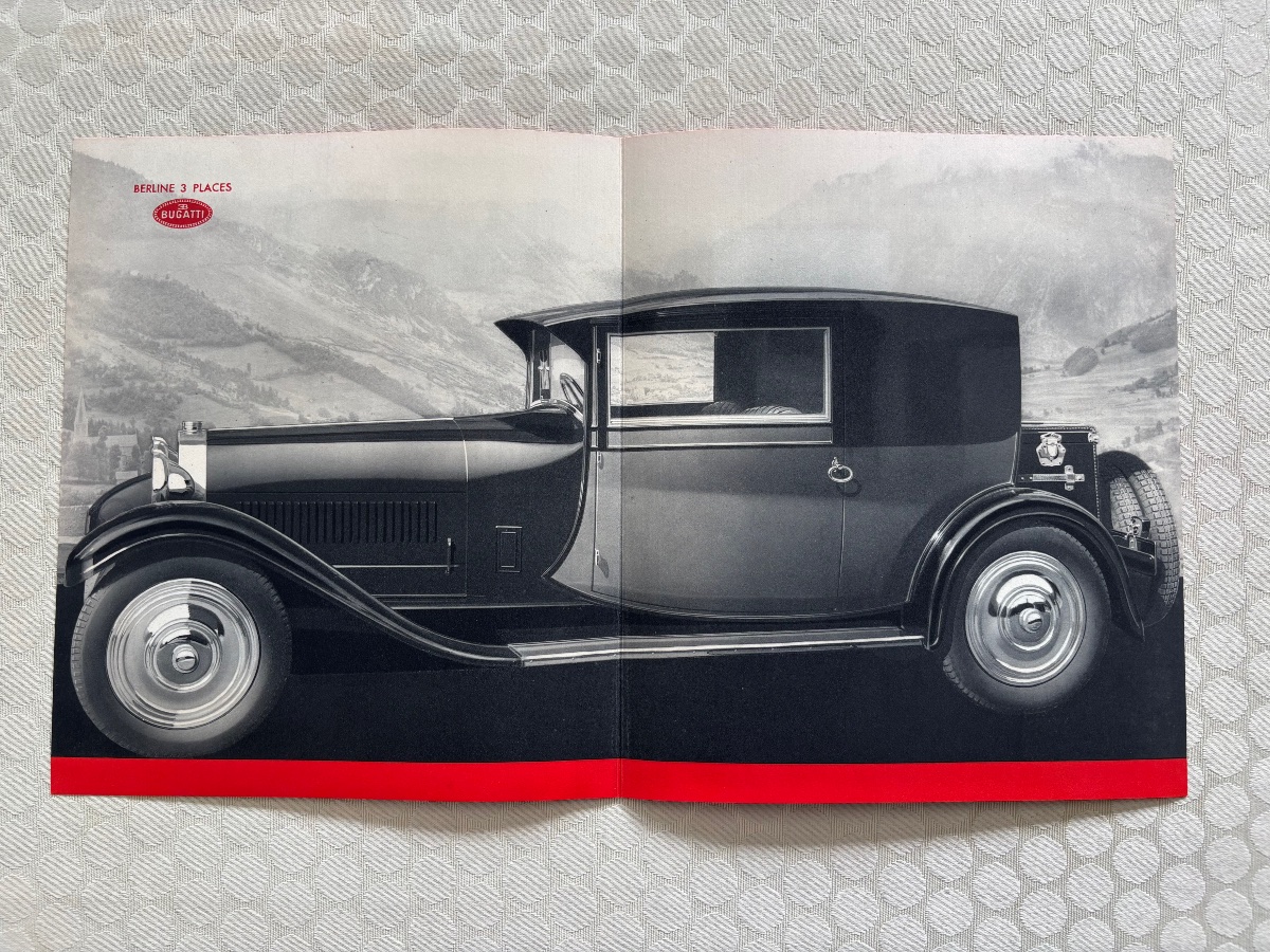 Bugatti Type 44 Catalogue original Circa 1927-photo-3