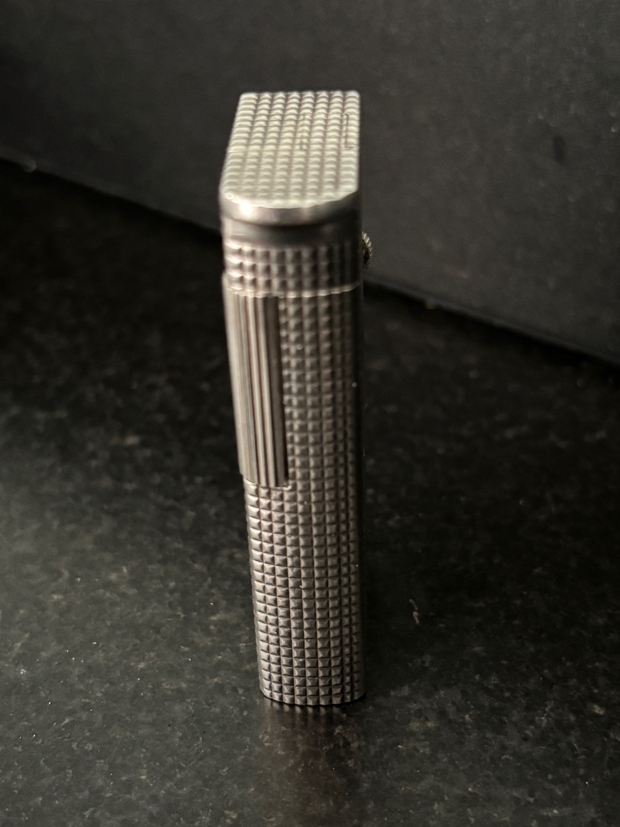 Dunhill Paris Lighter, Solid Silver, Circa 1952-photo-2
