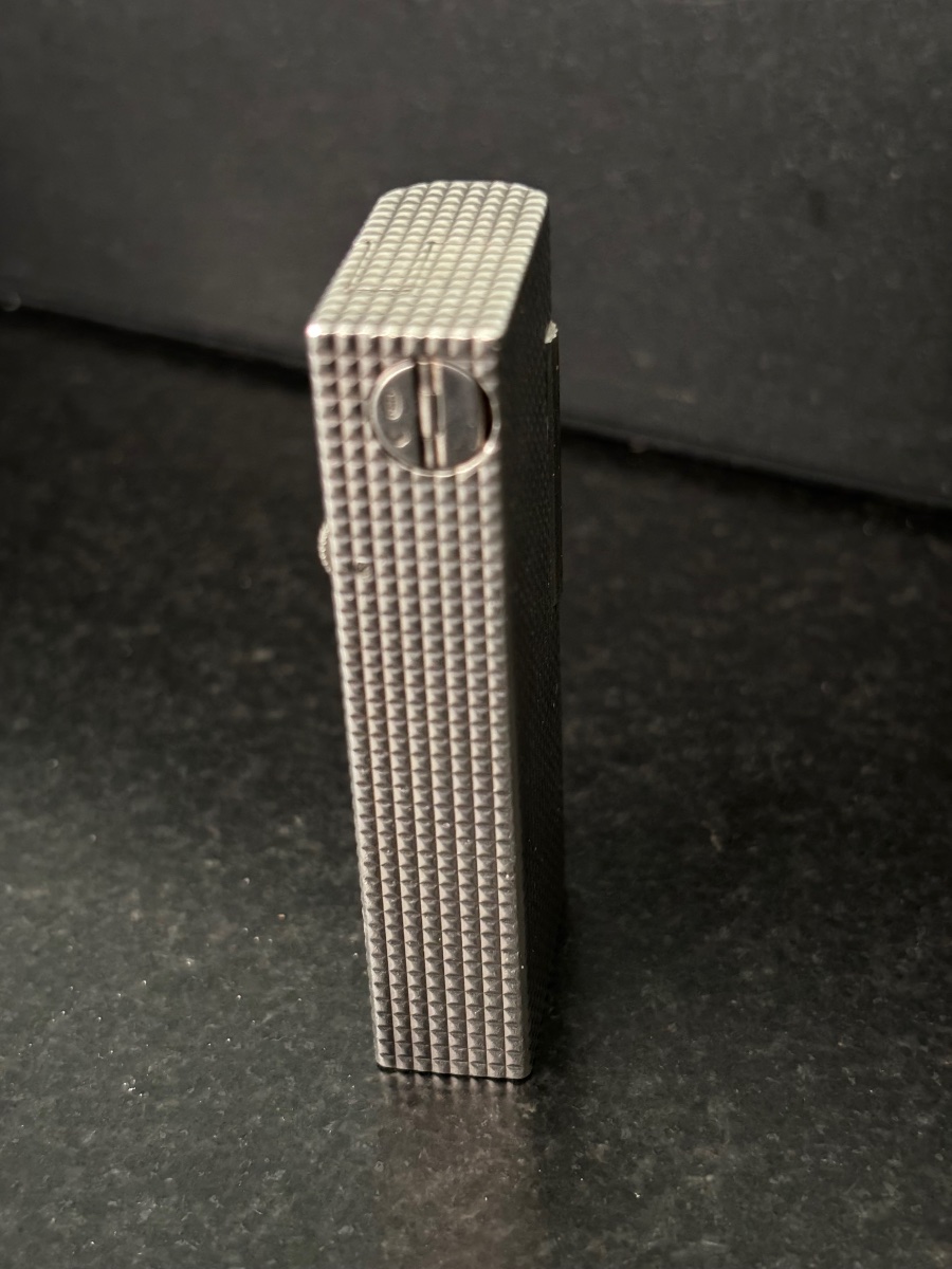 Dunhill Paris Lighter, Solid Silver, Circa 1952-photo-4