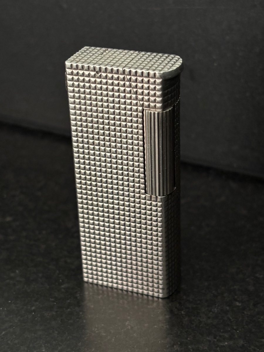 Dunhill Paris Lighter, Solid Silver, Circa 1952