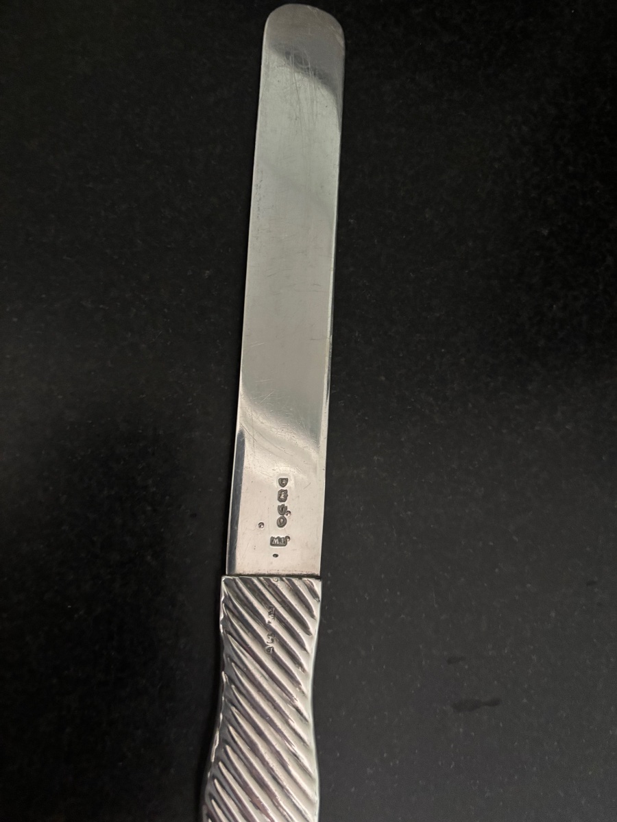 Late 19th-century Solid Silver Letter Opener -photo-6