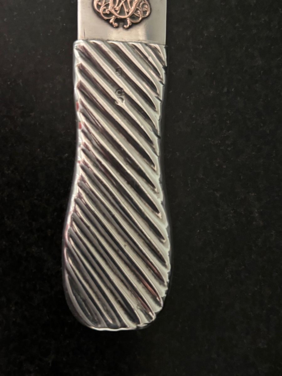 Late 19th-century Solid Silver Letter Opener -photo-5