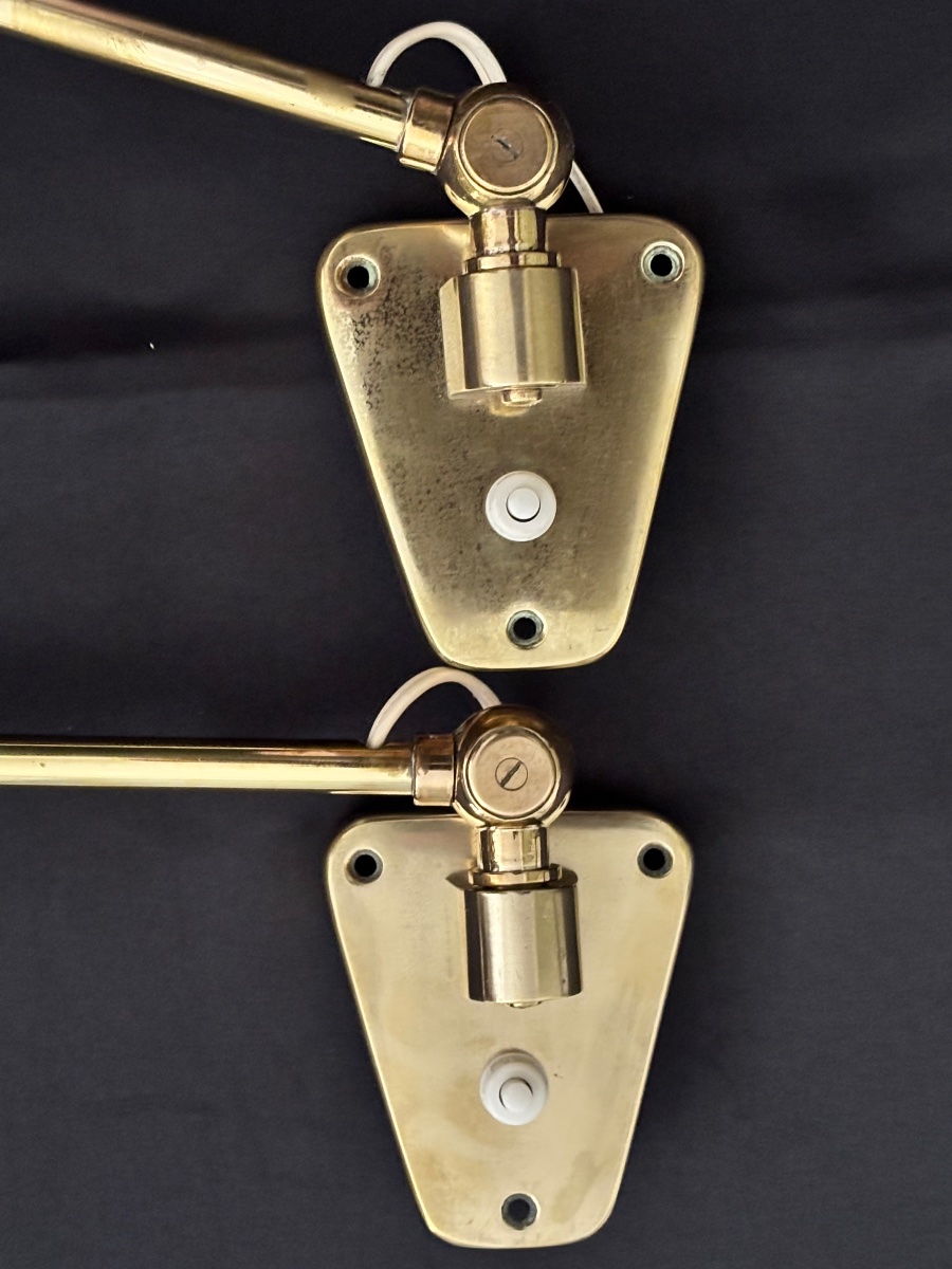 Pierre Guariche  Circa 1926–1995 Pair Of Wall Sconces -photo-8
