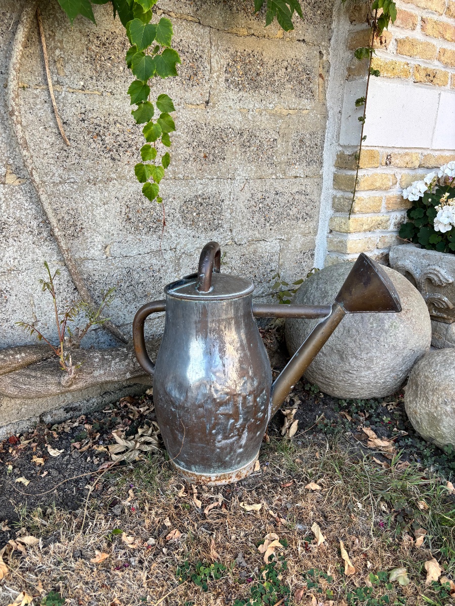 Fine Copper Watering Can, Late 18th Century -photo-2