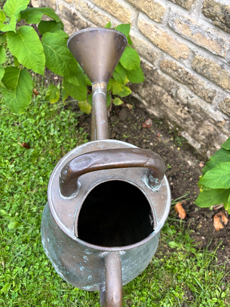 Fine Copper Watering Can, Late 18th Century -photo-3