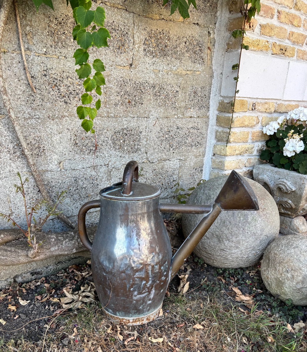 Fine Copper Watering Can, Late 18th Century -photo-6