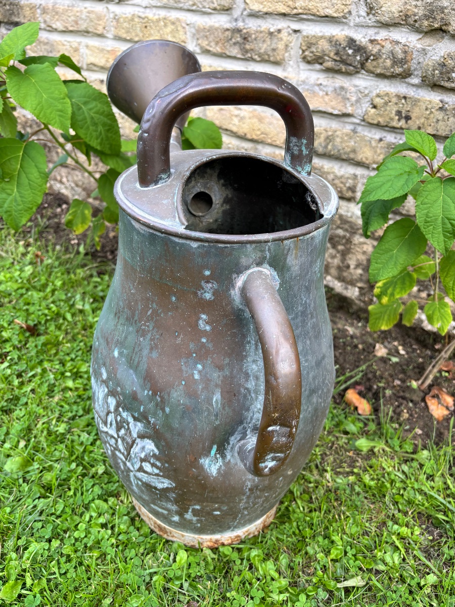 Fine Copper Watering Can, Late 18th Century -photo-8