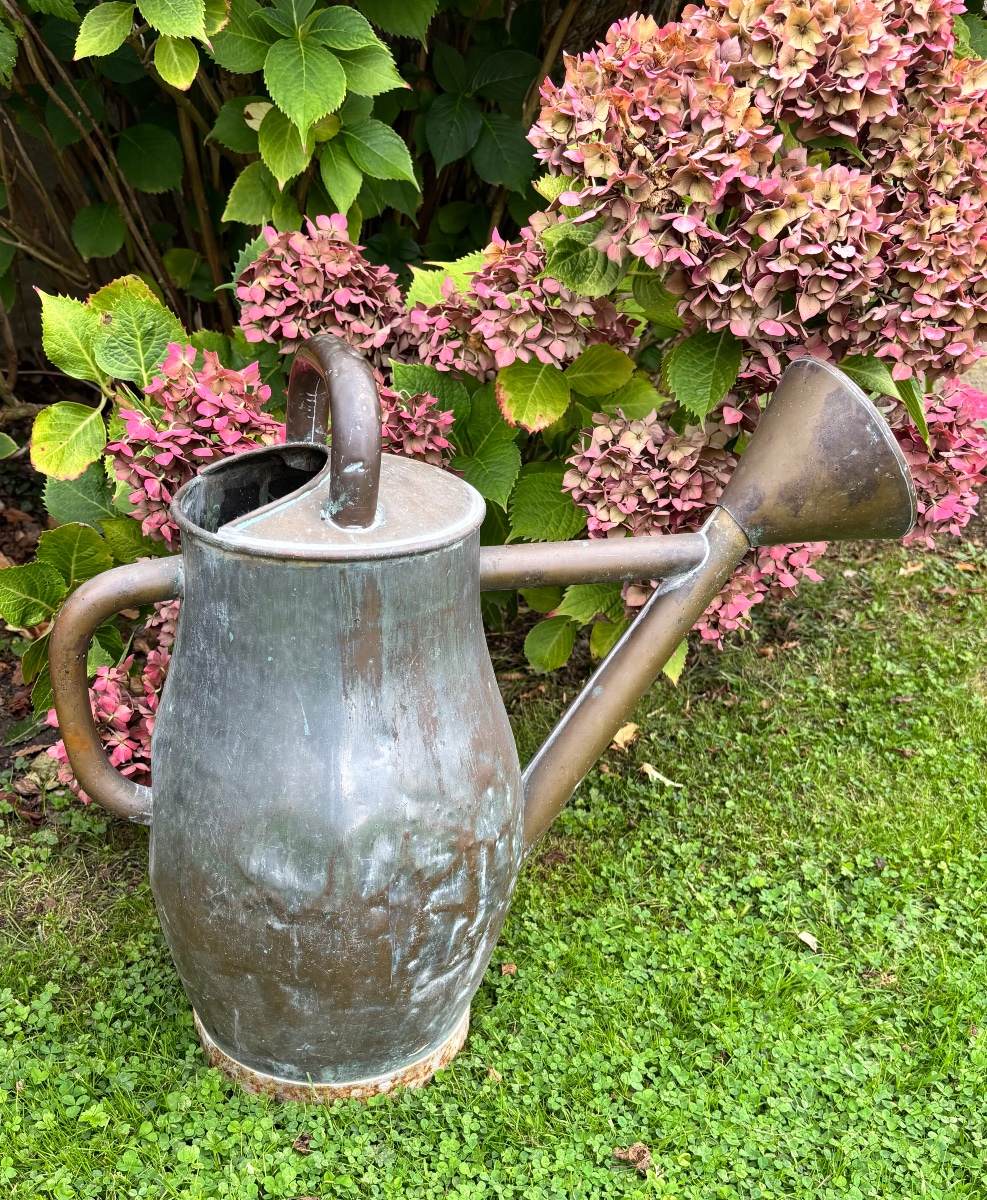 Fine Copper Watering Can, Late 18th Century 