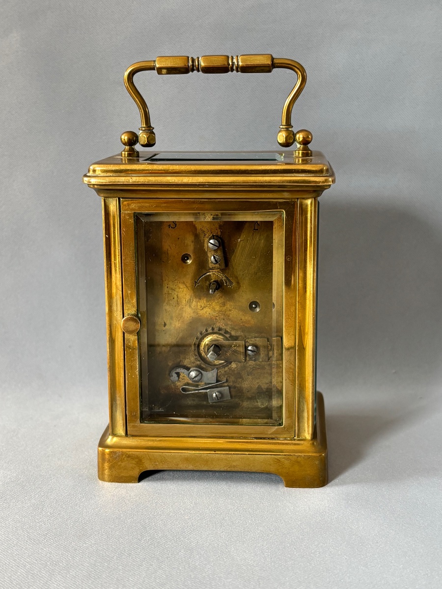 19th-century Officer's Or Travel Clock -photo-3