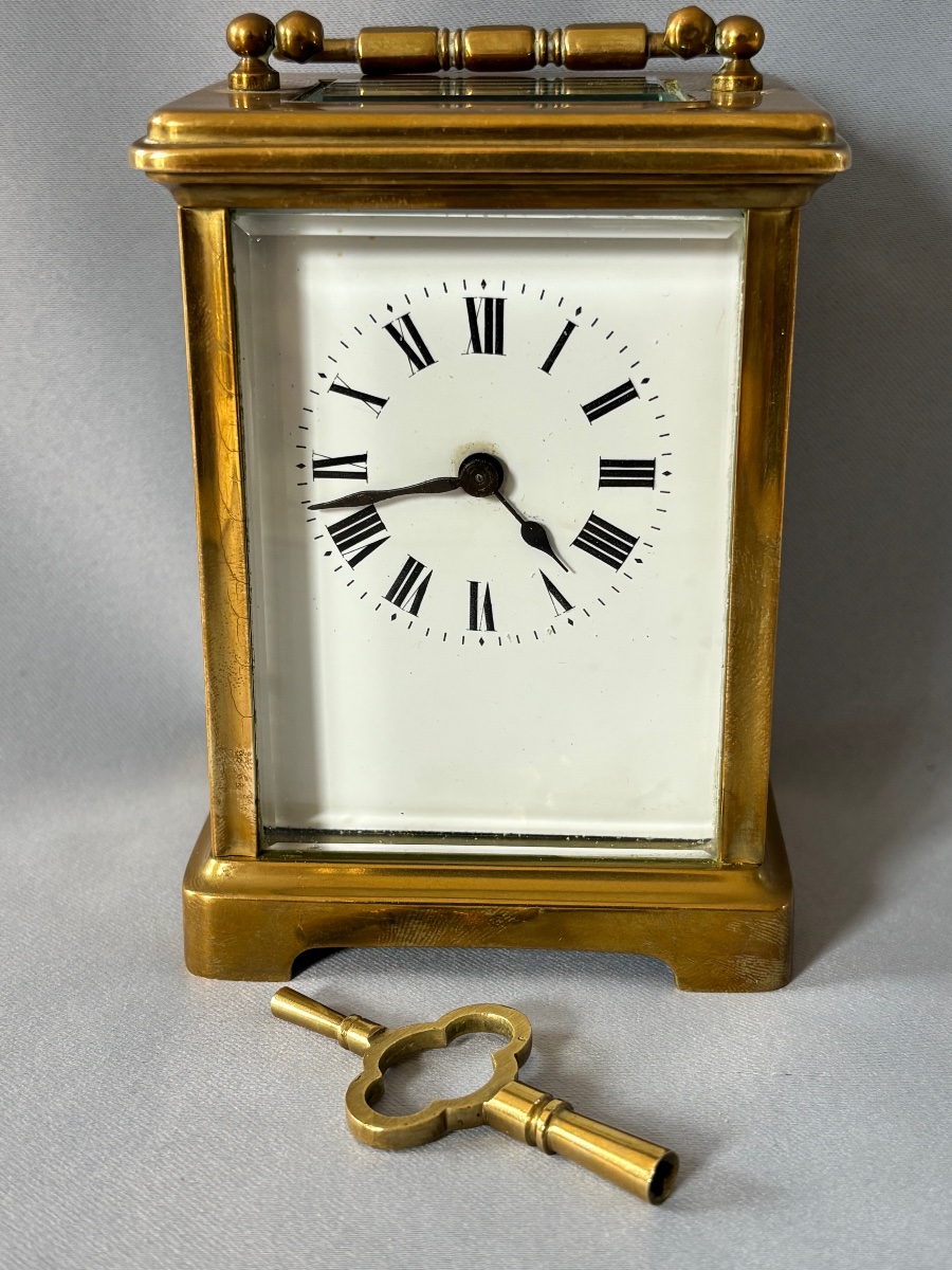 19th-century Officer's Or Travel Clock -photo-3