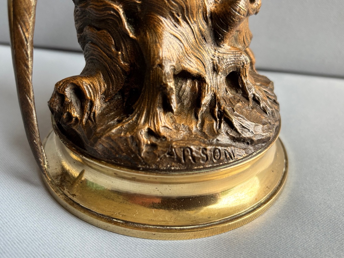 Bronze ARSON Alexandre ( 1822 / 1895 ) Sculpteur Animalier-photo-7