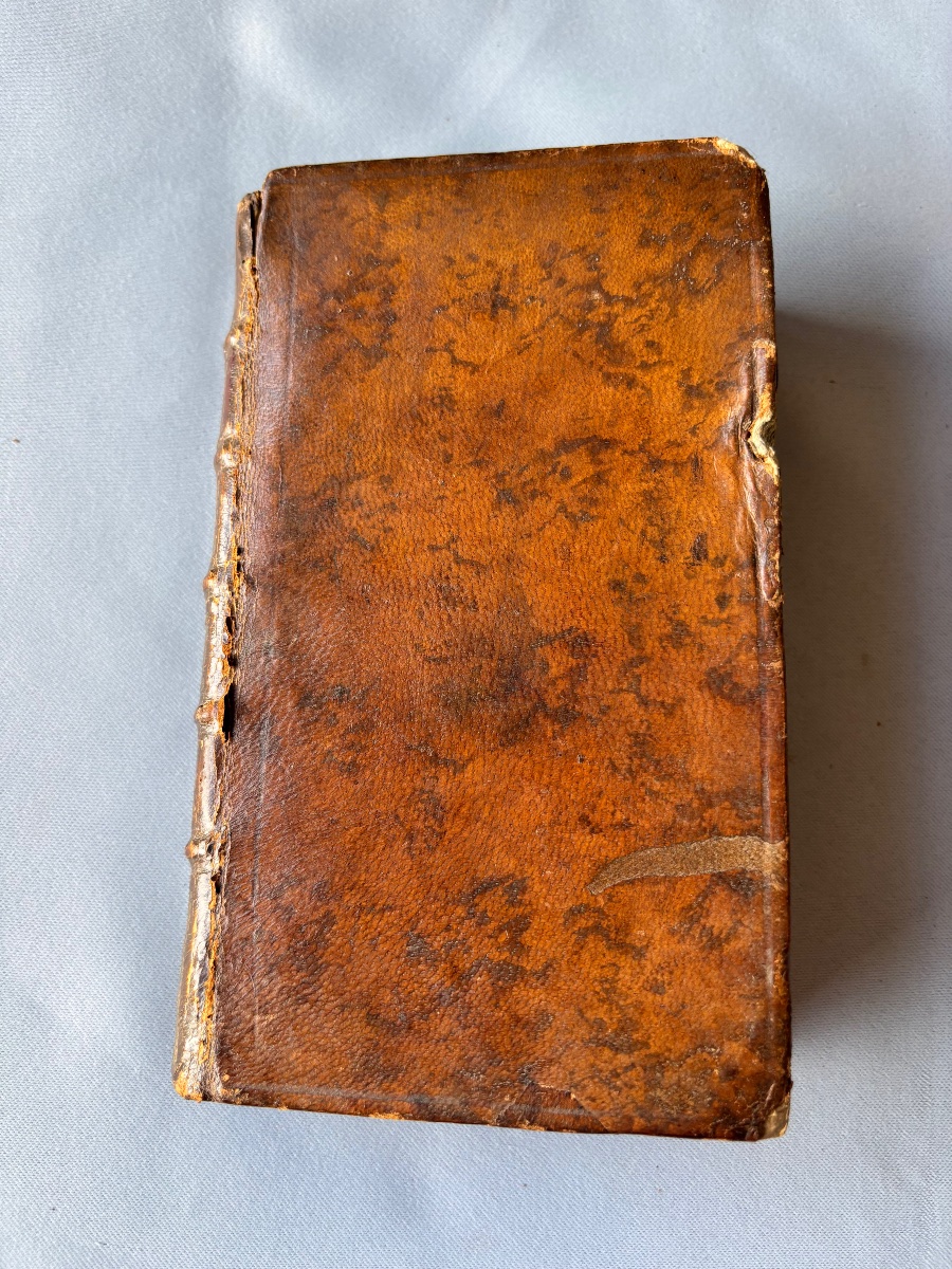 Livre essais sur l’art d’imiter les eaux minérales Ex Libris Vicomte de la Maillardiére 18e -photo-3
