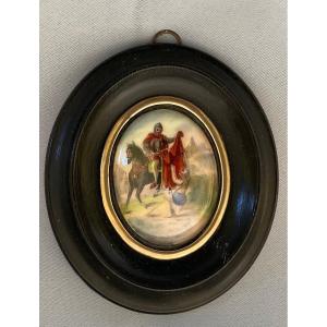 Saint Martin Miniature Napoleon III Fin 19éme Siècle 