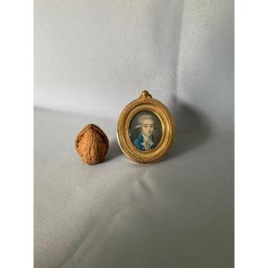 Miniature Of A Gentleman Early 19th Century