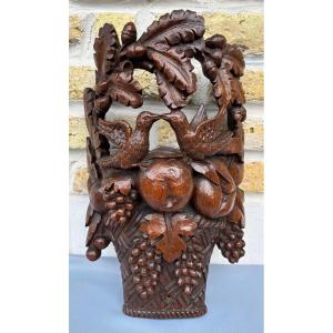 Panier Armoire provençale Monoxyle 19éme Siècle 