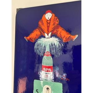 Plaque émaillée Thermomètre SPA Jean d’Ylem