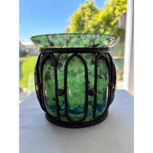 André Delatte Art Deco Pâte De Verre
