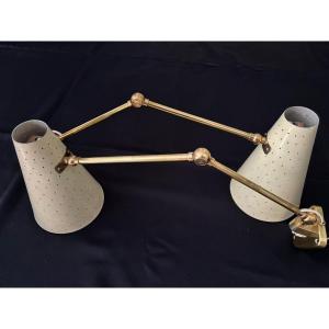 Pierre Guariche Circa 1926–1995 Pair Of Wall Sconces