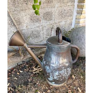 Fine Copper Watering Can, Late 18th Century