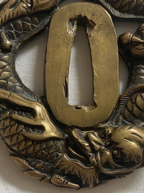 Tsuba Dragon-photo-2