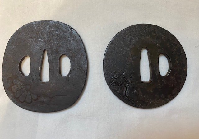 Lot Two Japanese Tsuba-photo-2