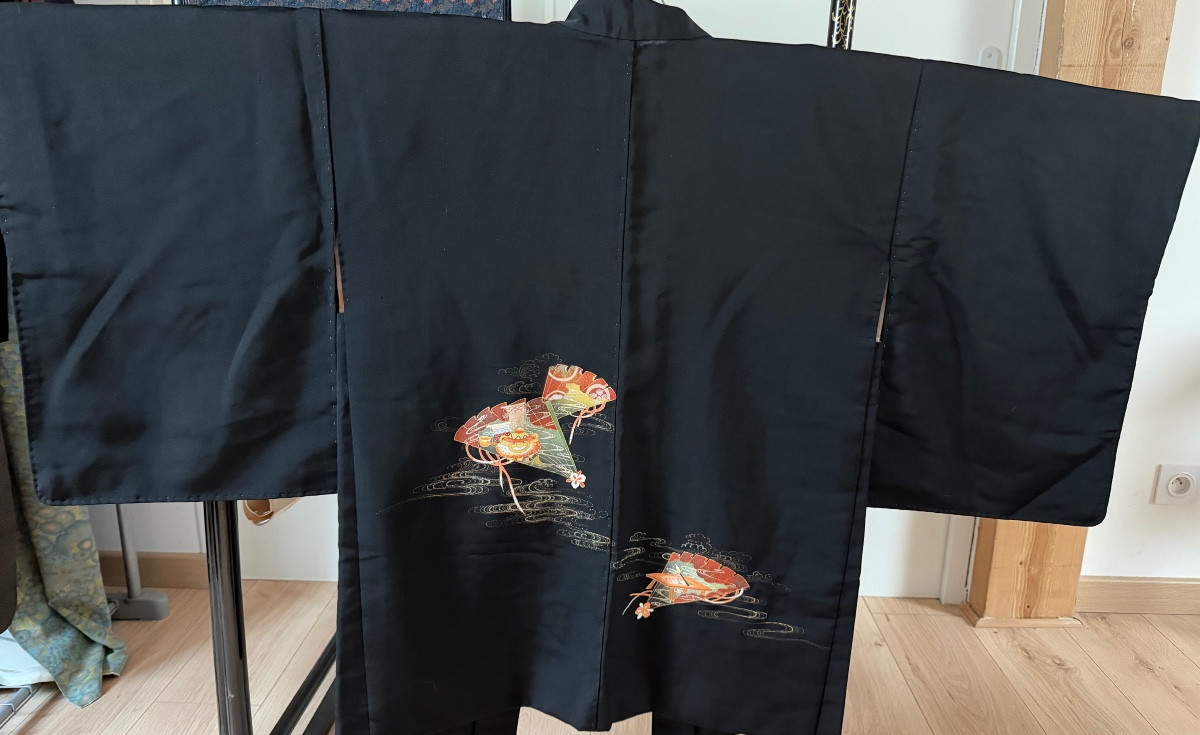 HAORI FEMME OU VESTE JAPONAISE-photo-4