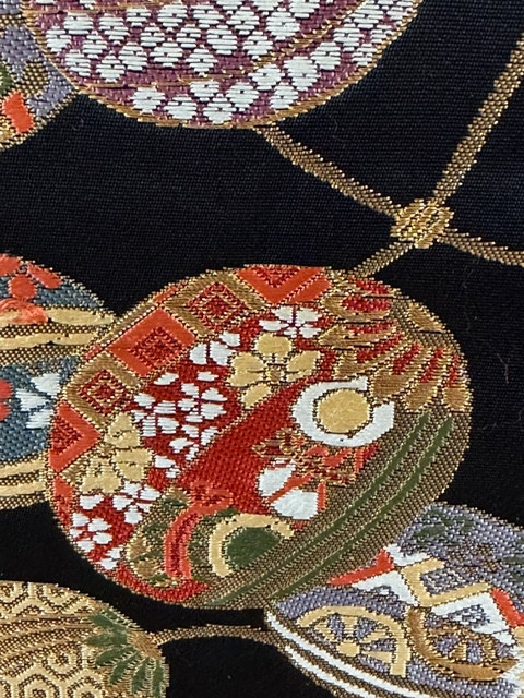 Obi Decoration With Temari Balls Or Japanese Belt-photo-3
