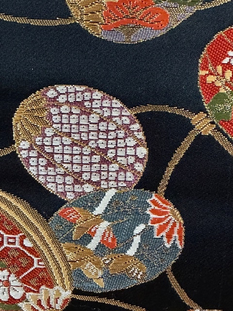 Obi Decoration With Temari Balls Or Japanese Belt-photo-4