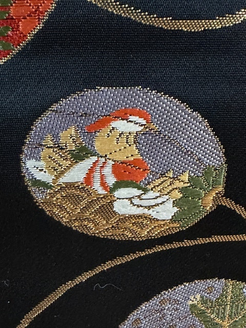 Obi Decoration With Temari Balls Or Japanese Belt-photo-2