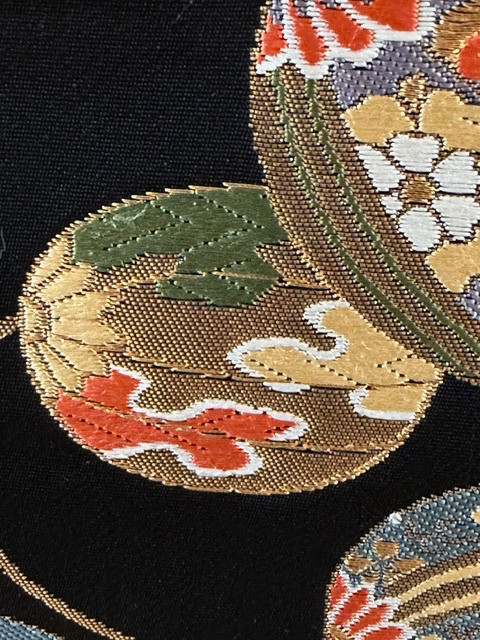 Obi Decoration With Temari Balls Or Japanese Belt-photo-3