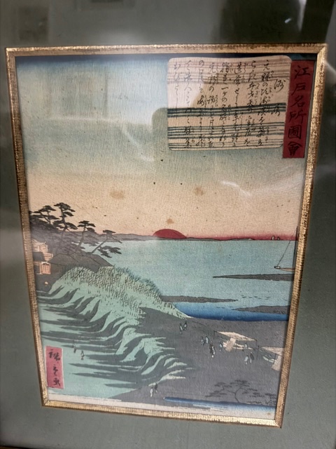 Pair Of Japanese Prints-photo-2