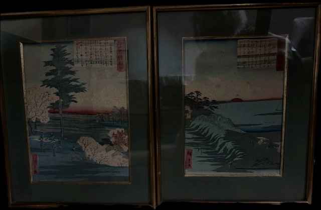 Pair Of Japanese Prints