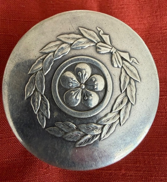 BOITE JAPONAIS EN ARGENT