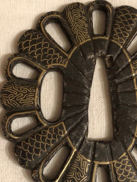 Tsuba Pour Wakisashi-photo-2