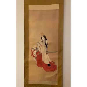 Kakemono Samurai Woman