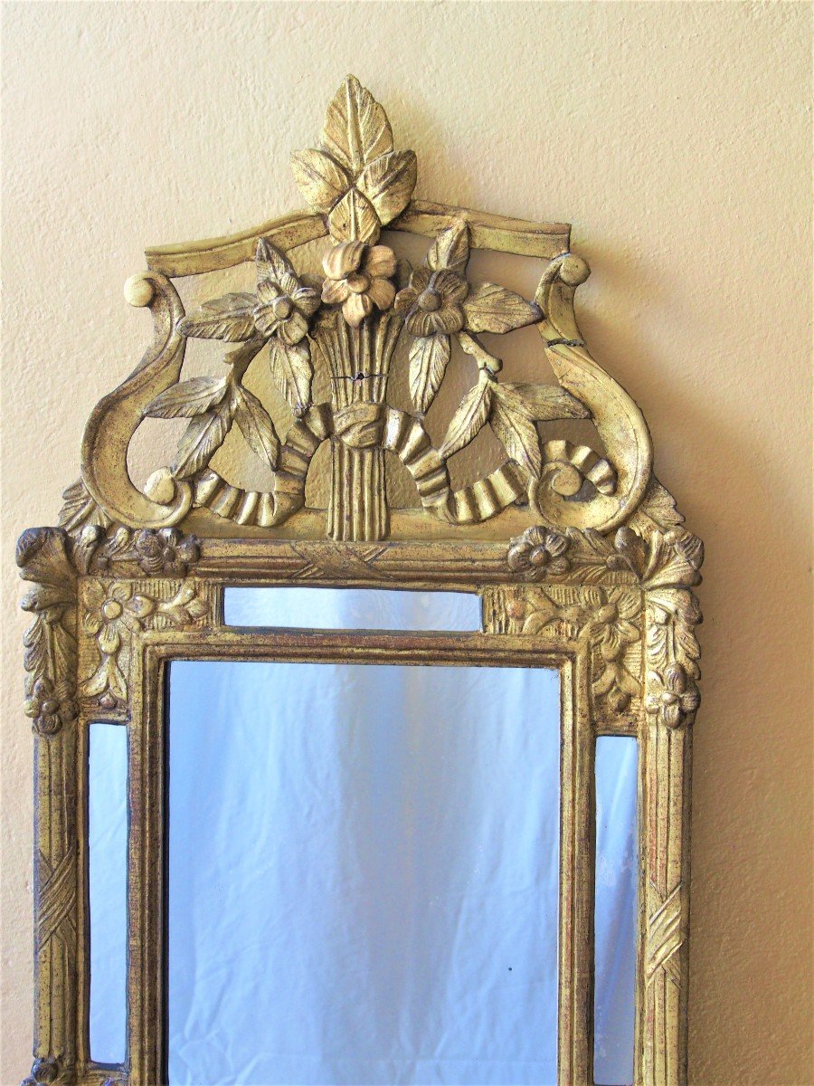18th Century Pareclose Mirror-photo-3