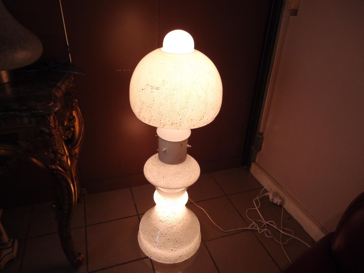 Lampe Champignon , Murano