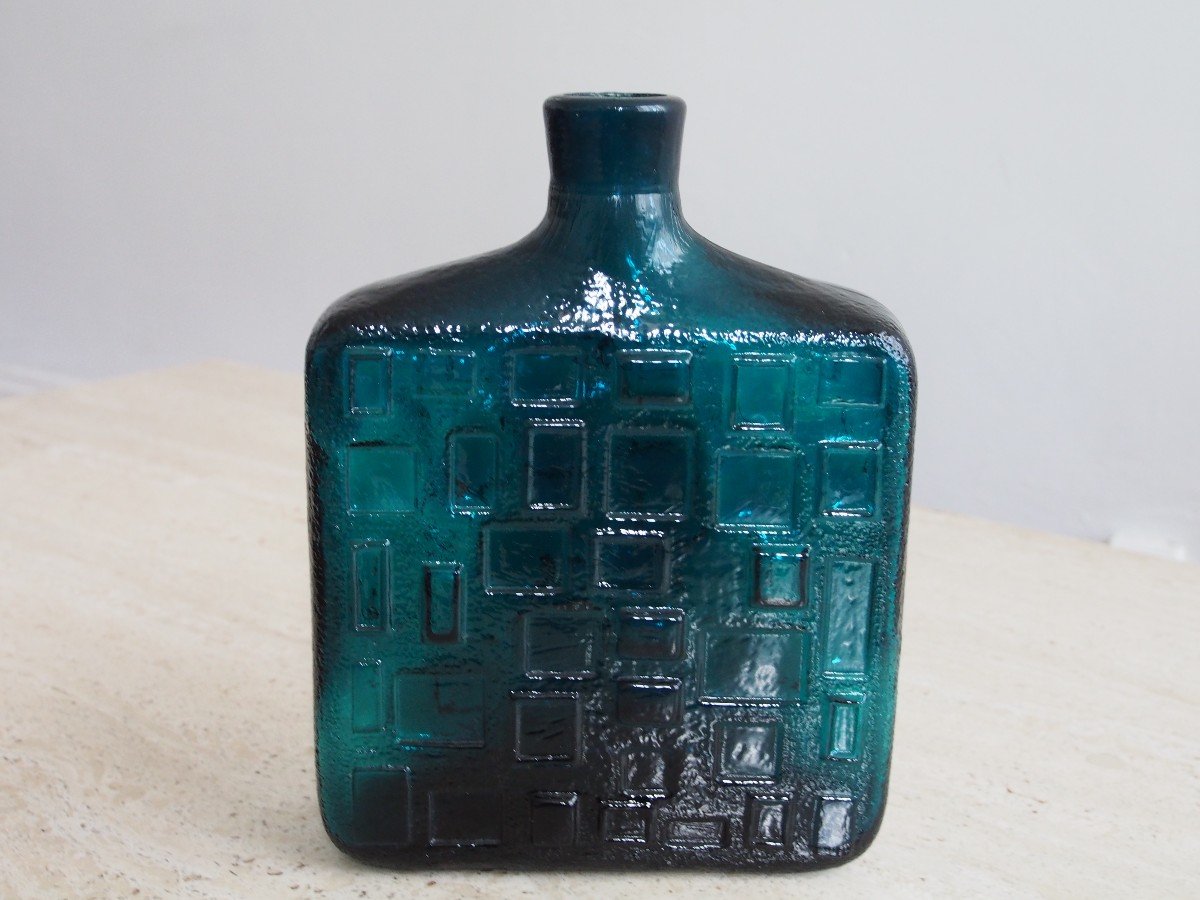 Pressed Glass Vase 1950